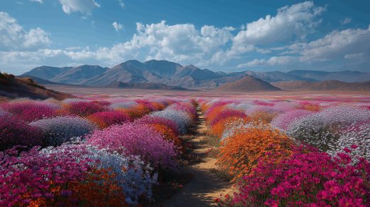 Wildflower Super Bloom puzzle preview